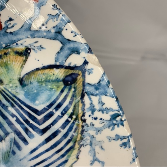 4-Pier One Sea Life 10 3/4” Plate - Picture 9 of 9